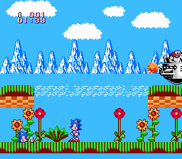 Sonic the Hedgehog (NES) Improved Screenshot 1